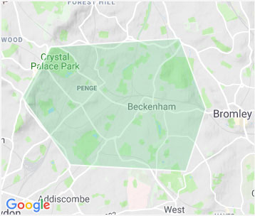 Beckenham Garden Services Google Map