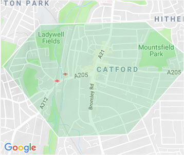 Catford Garden Services Google Map