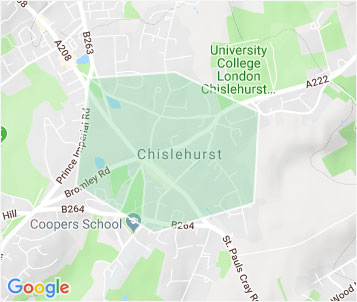 Chislehurst Garden Services Google Map