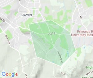 Keston Park Garden Services Google Map