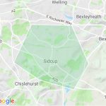 Sidcup Garden Services Google Map
